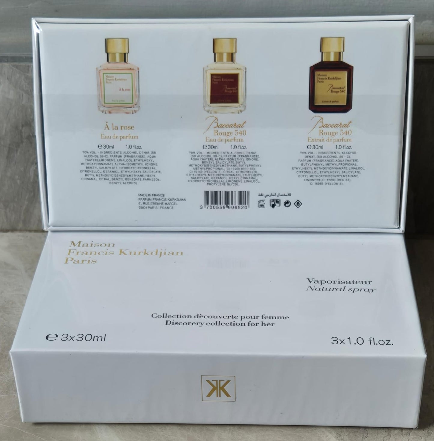 Maison Francis Kurkdjian Paris Mini Gift Set - 3 x 30ml