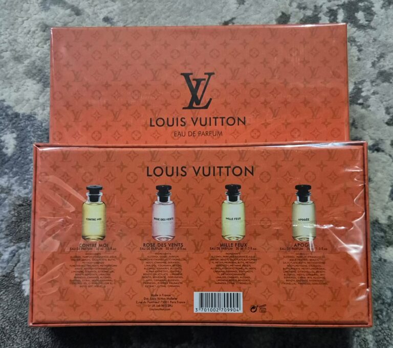 Louis Vuitton Rose Des Vents/Contre Moi/Apogée/Mille Feux Set (4x30ml)