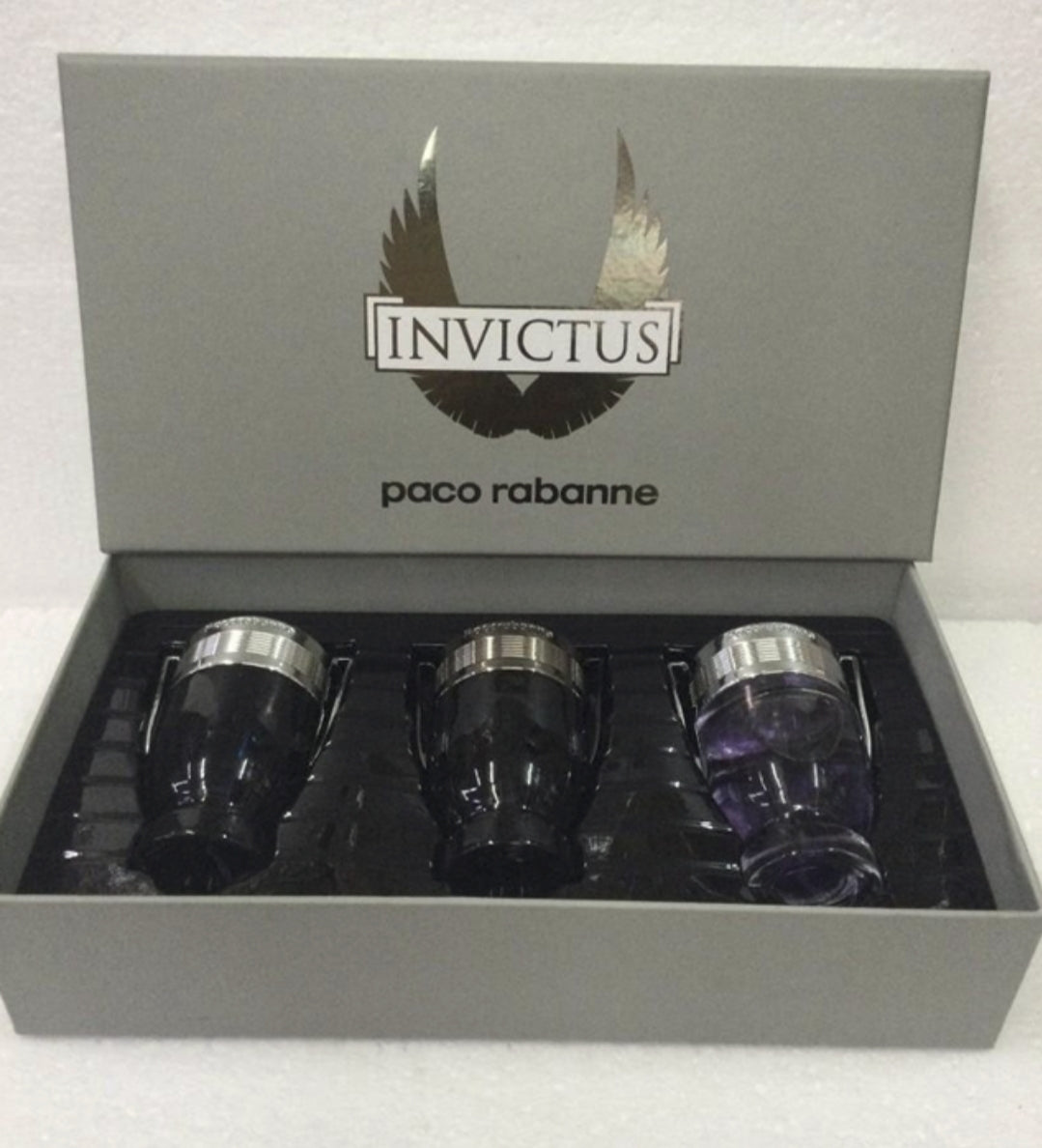 Paco Rabanne Invictus (3 x 30ml) Mini Gift Set