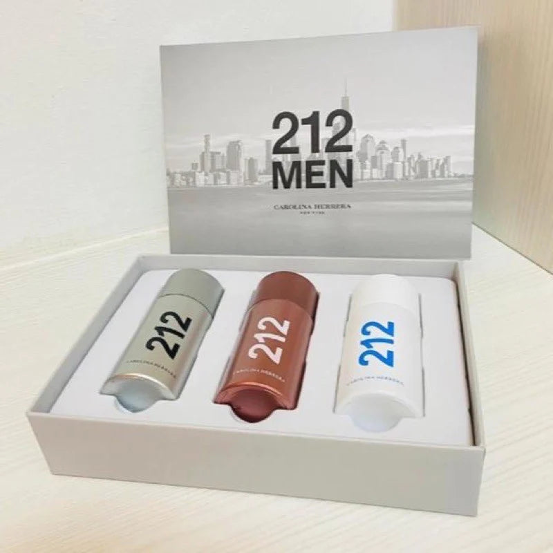 Carolina Herrera 212 Mens Mini Gift set - 3 x 30ml