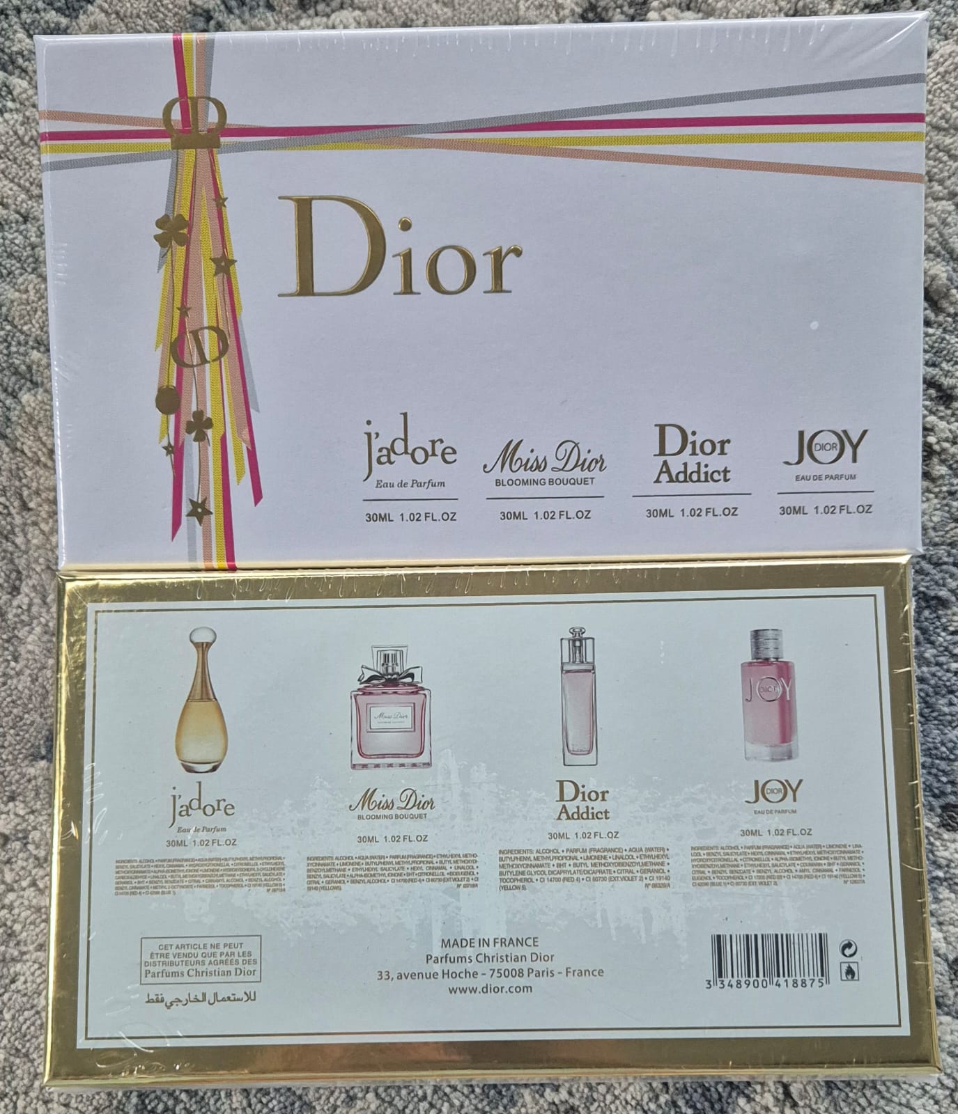 Christian Dior (4 x 30ml) Mini Gift Set – Urban Scents