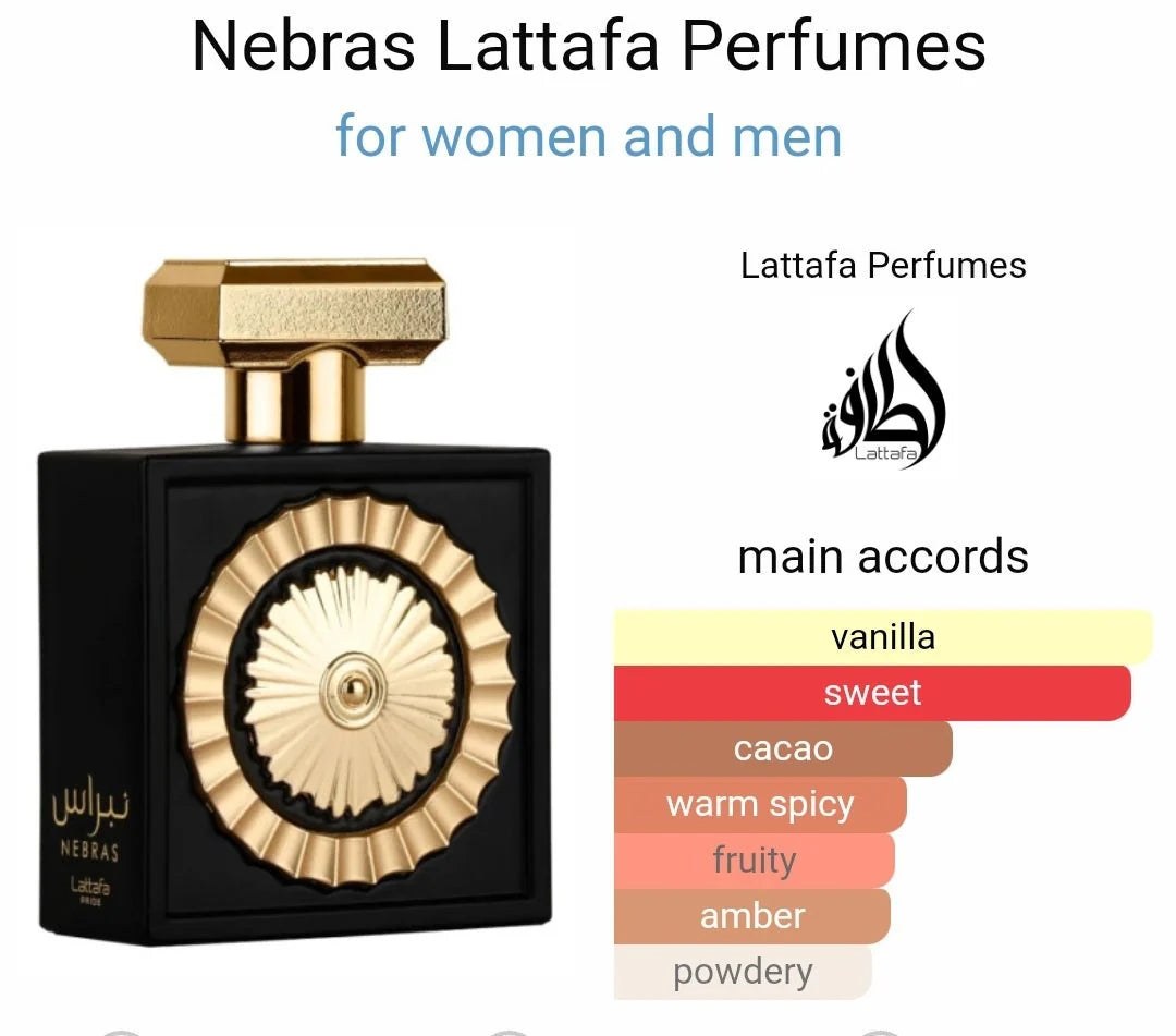 Dubai Fragrances Lattafa Perfumes Nebras