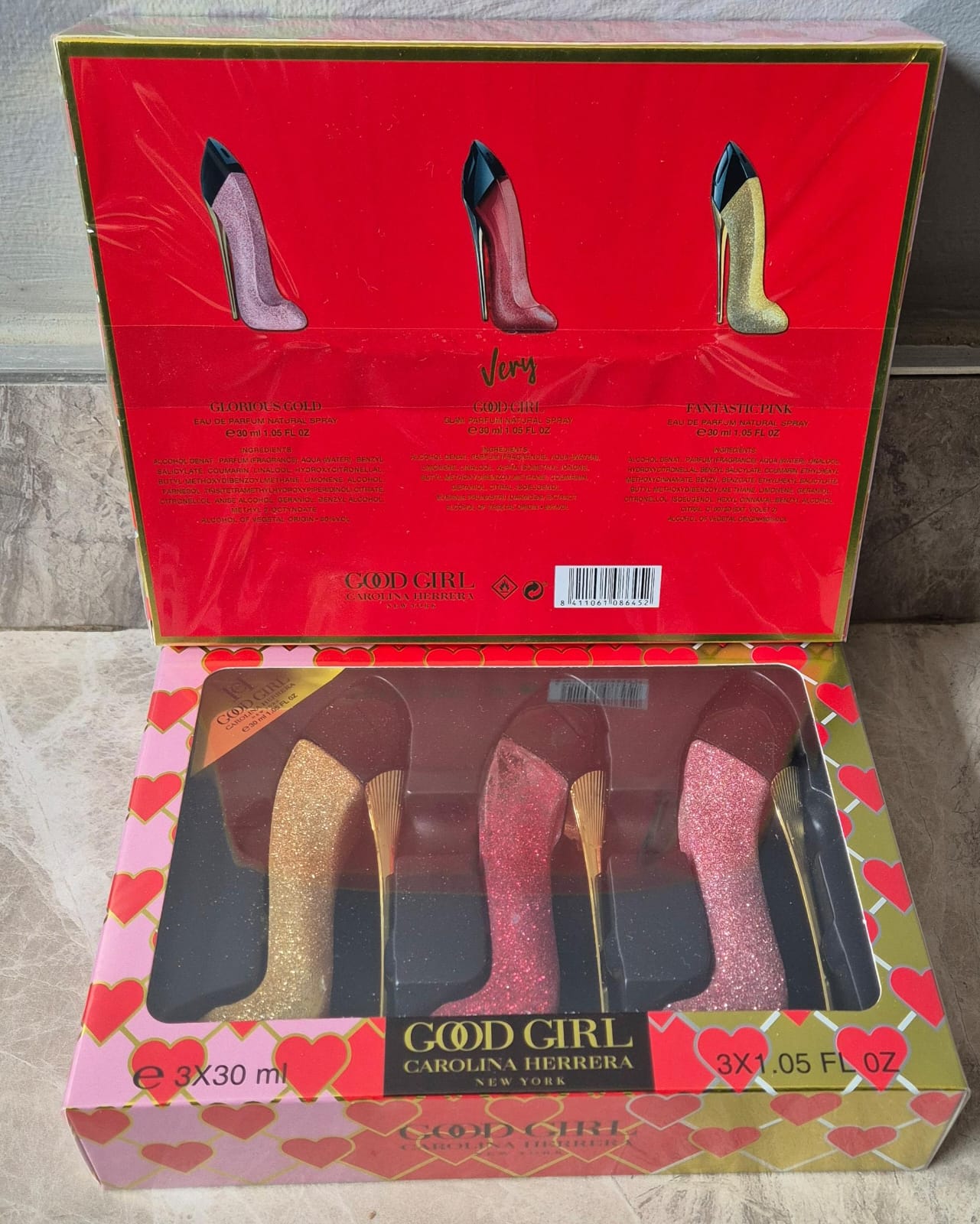 CH Good Girl Glitter (3 x 30ml) Gift Set