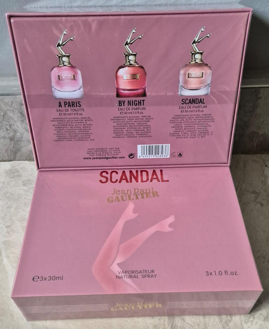 Jean Paul Gaultier Scandal (3 x 30ml) Gift Set