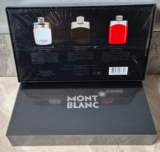 Mont Blanc Legend (3 x 30ml) Gift Set