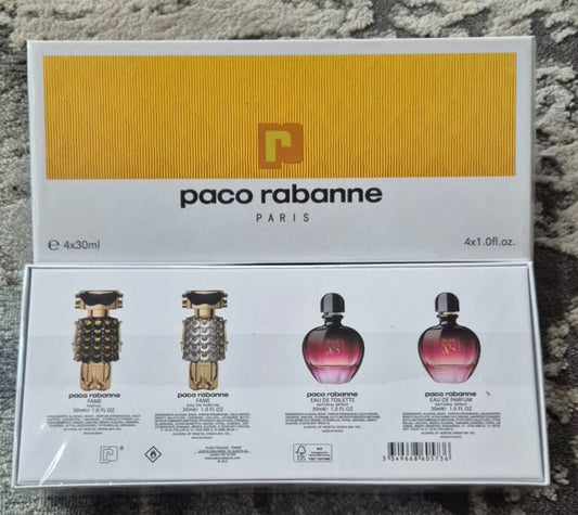 Paco Rabanne Fame/XS Set (4x30ml)