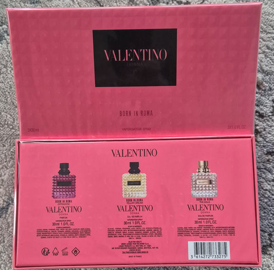 Valentino Donna Born in Roma ExtraDose/Yellow Dream/The Gold Set (3x30ml)