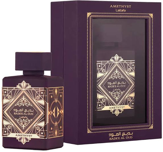 Dubai Fragrances Lattafa Perfumes Bade'e Al Oud Amethyst